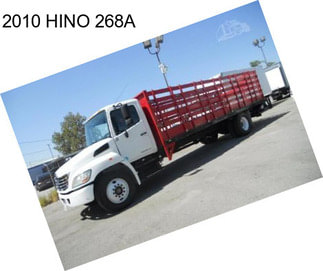 2010 HINO 268A