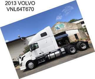 2013 VOLVO VNL64T670