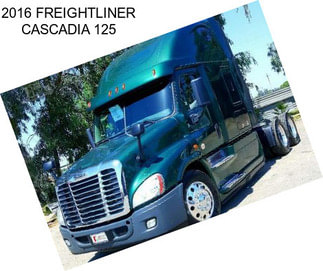 2016 FREIGHTLINER CASCADIA 125