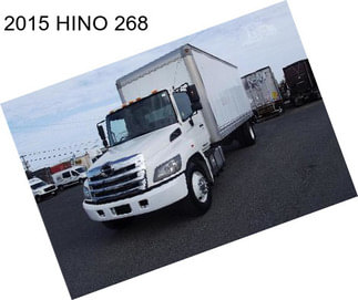 2015 HINO 268