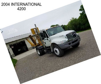 2004 INTERNATIONAL 4200