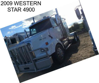 2009 WESTERN STAR 4900