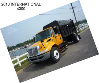 2013 INTERNATIONAL 4300