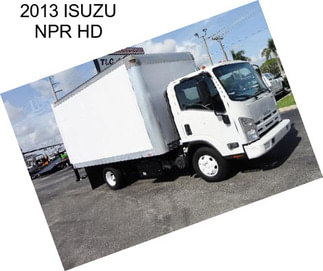 2013 ISUZU NPR HD