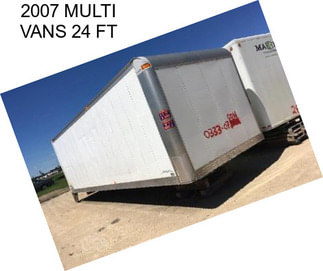 2007 MULTI VANS 24 FT