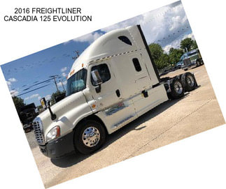 2016 FREIGHTLINER CASCADIA 125 EVOLUTION