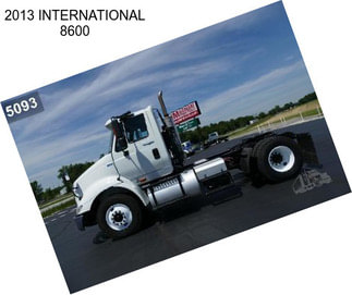 2013 INTERNATIONAL 8600