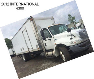 2012 INTERNATIONAL 4300