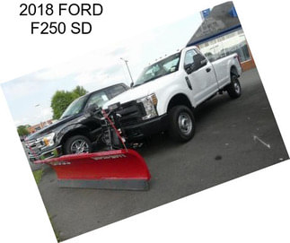 2018 FORD F250 SD