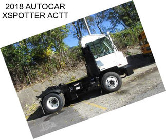 2018 AUTOCAR XSPOTTER ACTT