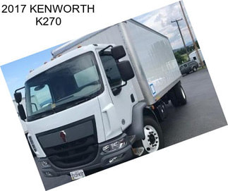 2017 KENWORTH K270