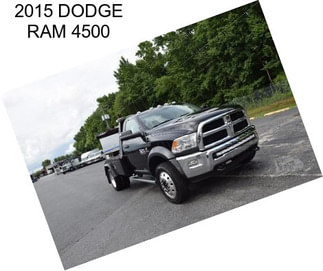 2015 DODGE RAM 4500