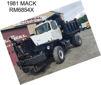 1981 MACK RM6854X