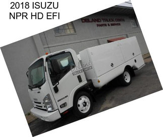 2018 ISUZU NPR HD EFI