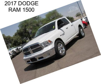 2017 DODGE RAM 1500