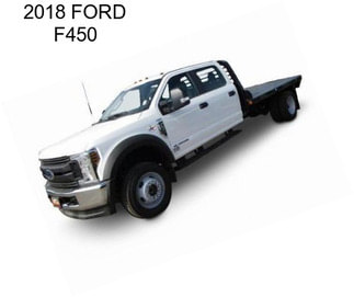 2018 FORD F450