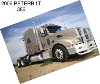 2006 PETERBILT 386