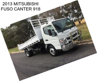 2013 MITSUBISHI FUSO CANTER 918