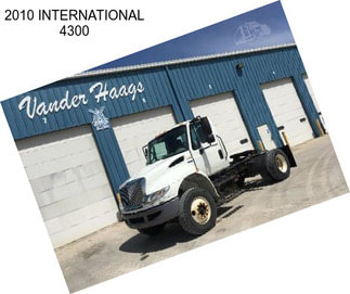 2010 INTERNATIONAL 4300