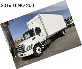 2019 HINO 268