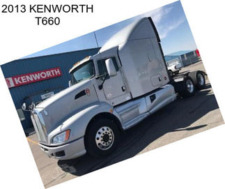 2013 KENWORTH T660