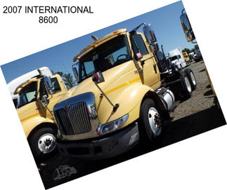 2007 INTERNATIONAL 8600