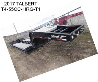 2017 TALBERT T4-55CC-HRG-T1