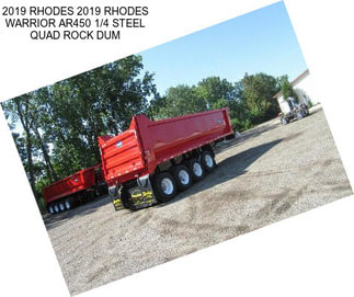 2019 RHODES 2019 RHODES WARRIOR AR450 1/4\