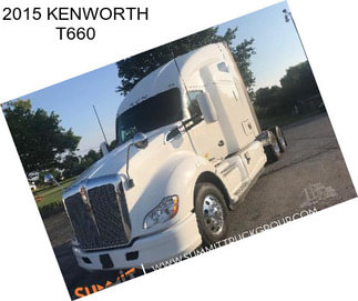 2015 KENWORTH T660