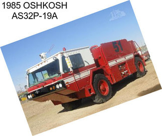 1985 OSHKOSH AS32P-19A