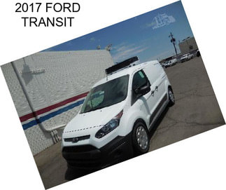 2017 FORD TRANSIT