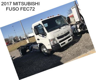 2017 MITSUBISHI FUSO FEC72