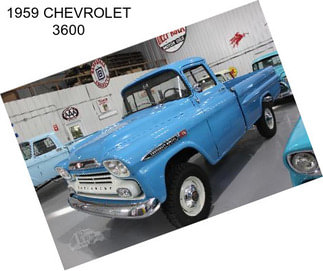 1959 CHEVROLET 3600