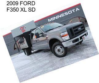 2009 FORD F350 XL SD