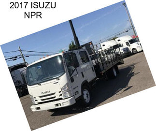 2017 ISUZU NPR