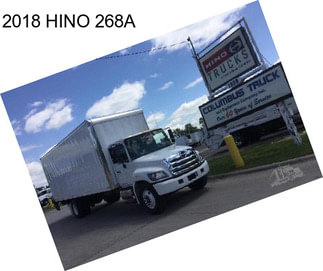 2018 HINO 268A