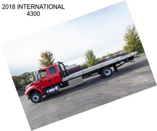 2018 INTERNATIONAL 4300