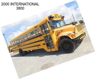 2000 INTERNATIONAL 3800