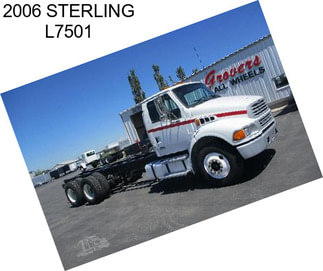 2006 STERLING L7501