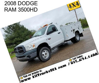 2008 DODGE RAM 3500HD