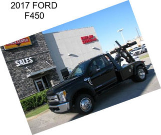 2017 FORD F450