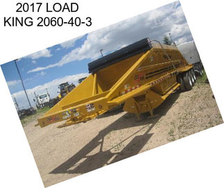 2017 LOAD KING 2060-40-3