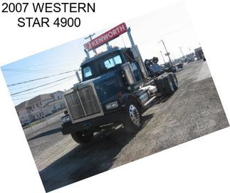 2007 WESTERN STAR 4900