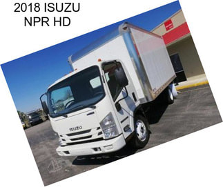 2018 ISUZU NPR HD