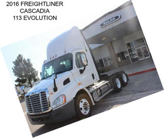 2016 FREIGHTLINER CASCADIA 113 EVOLUTION