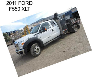 2011 FORD F550 XLT