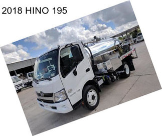 2018 HINO 195