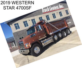 2019 WESTERN STAR 4700SF