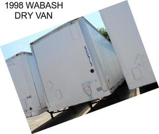 1998 WABASH DRY VAN