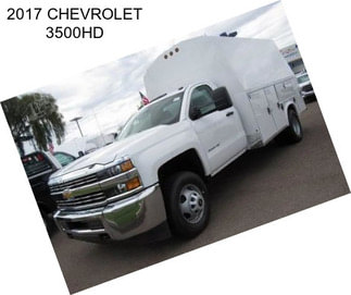 2017 CHEVROLET 3500HD